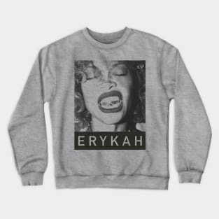 Erykah Badu - Pencil Drawing Style Crewneck Sweatshirt